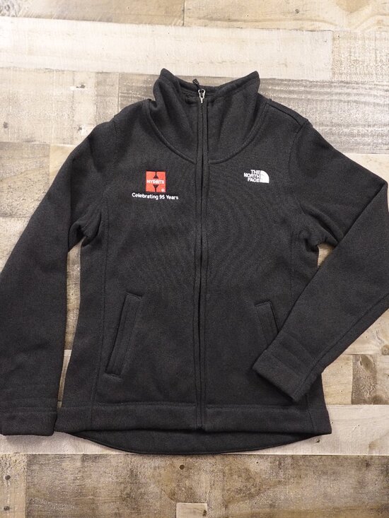 The North Face Jackets & Blazers - The‎ North Face Fleece Jacket Women's Medium Black Full Zip Hydrite Logo